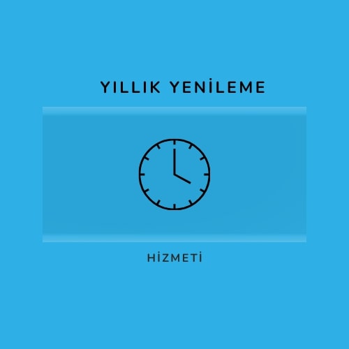 Yıllık Yenileme Hizmeti