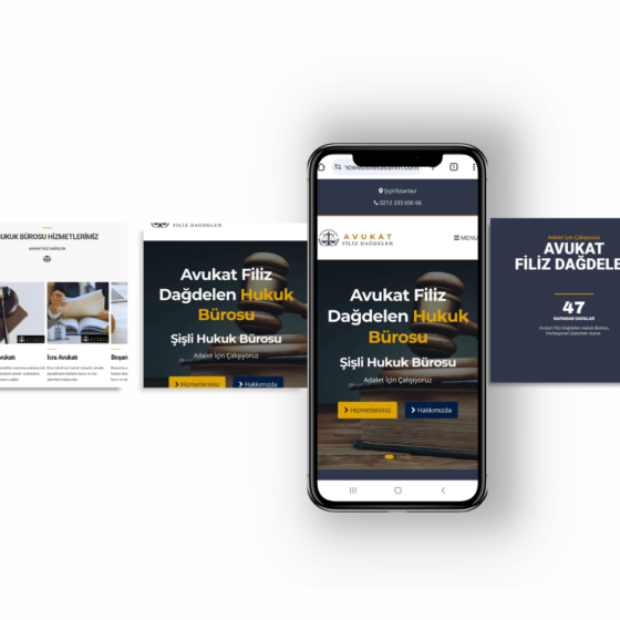 Avukatlık Web Sitesi Tasarımı - Görsel 2