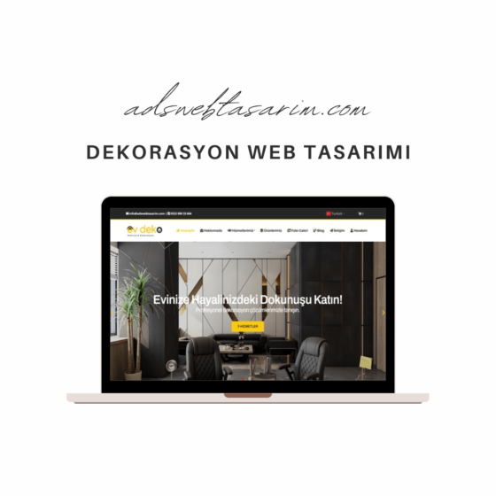 Dekorasyon Web Sitesi Tasarımı - Görsel 4