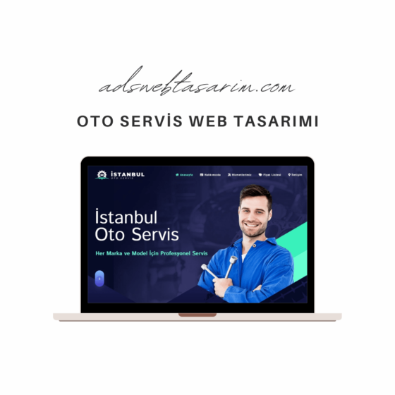 Oto Servis Web Sitesi Tasarımı - Görsel 3