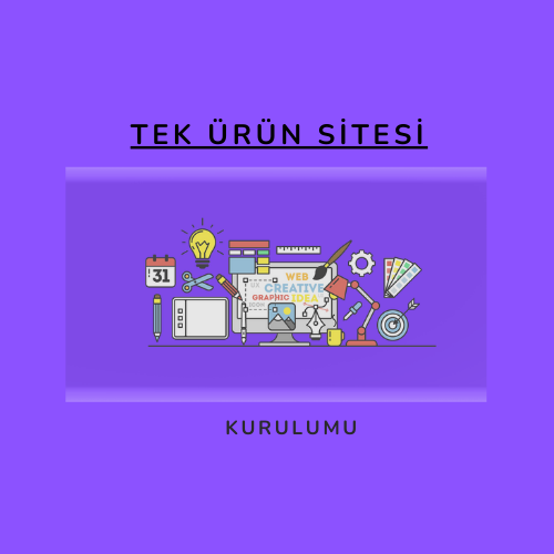 Tek Ürün Web Sitesi
