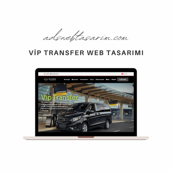 Vip Transfer Web Sitesi Tasarımı - Görsel 3