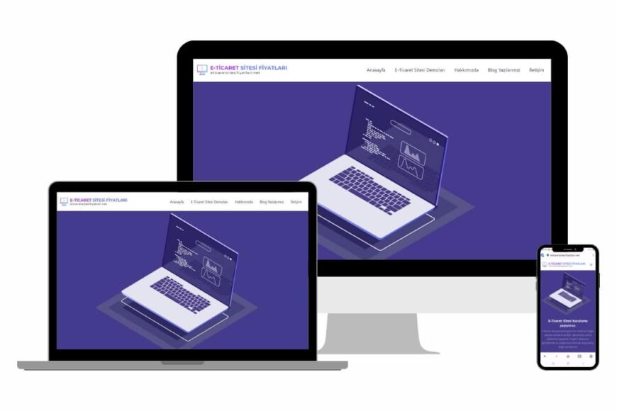 E-Ticaret Web Sitesi İçin Fiyat Sunan Web Sitesi