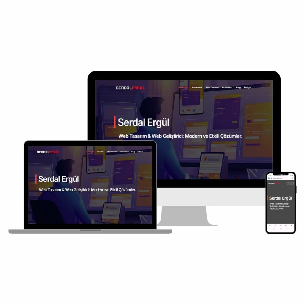 Serdal Ergül’ün kişisel web sitesi